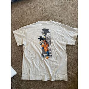 Vintage 2001 Dragon Ball Z USA Men’s Graphic Tee Shirt Size L Front/Back Print